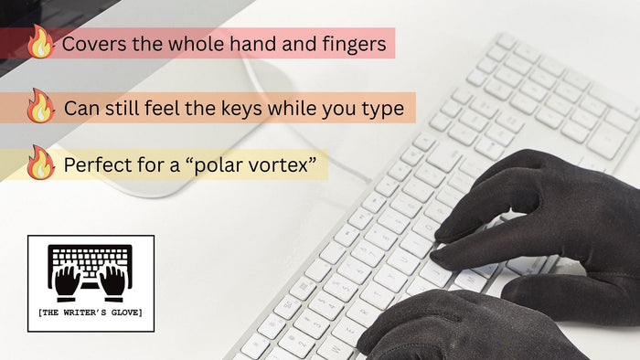 It's hard to type with frozen fingers ,, istn it>>?