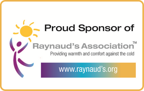 The Writer's Glove sponsors Raynaud's Association